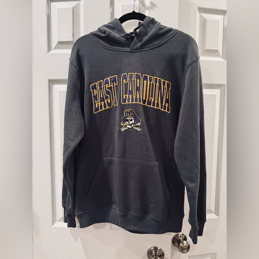 Colosseum East Carolina Dark Gray Hoodie